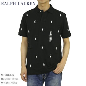 ポロ ラルフローレン クラシックフィット 鹿の子 ポロシャツ マルチポニー刺繍 POLO Ralph Lauren Men's CLASSIC FIT Polo Shirt US (UPS)