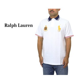 ポロ ラルフローレン 鹿の子 クラシックフィット ポロシャツ リブカラー エンブレム ビッグポニー刺繍 POLO Ralph Lauren Men's CLASSIC FIT Polo Shirt US