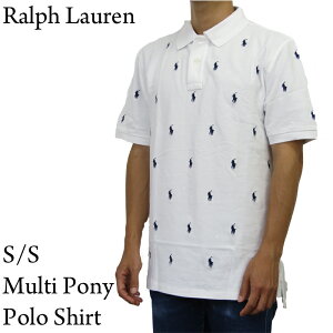 Ralph Lauren Boy's "MULTI PONY" Mesh POLO Shirts@US{[CY t[ }`|j[hJ |Vc