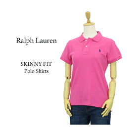ポロ ラルフローレン レディース スキニーフィット 無地 ポロシャツ POLO Ralph Lauren Women's "SKINNY FIT" Solid Color Mesh Polo Shirts US