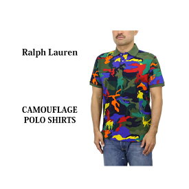 ポロ ラルフローレン メンズ カスタムスリムフィット 迷彩柄 鹿の子 ポロシャツ POLO Ralph Lauren Men's CUSTOM SLIM FIT Camouflage Polo Shirt US