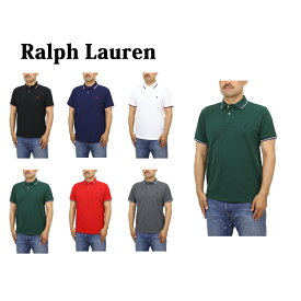 ポロ ラルフローレン カスタム スリム フィット 半袖 カノコ ライン ポロシャツ 無地 ワンポイント POLO Ralph Lauren Men's "CUSTOM SLIM FIT" Mesh Line Polo 売れ筋