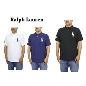 ポロ ラルフローレン メンズ クラシックフィット 鹿の子 ビッグポニー 半袖 ポロシャツ POLO Ralph Lauren Men's "CLASSIC FIT" Big Pony Mesh Polo Shirt US (UPS)