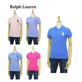 ポロ ラルフローレン レディース スキニーフィット ビッグポニー刺繍 無地 鹿の子 ポロシャツ POLO Ralph Lauren Women's "THE SKINNY POLO" Solid Color Big Pony Mesh Polo Shirts US