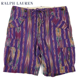 Ralph Lauren Men's Najavo Cargo Shorts US ポロ ラルフローレン ネイティブ柄カーゴショーツ ショートパンツ 半ズボン