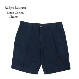 ポロ ラルフローレン メンズ ストレートフィット リネン コットン ショーツ ショートパンツ　半ズボン POLO Ralph Lauren Men's "STRAIGHT FIT" Linen Cotton Short