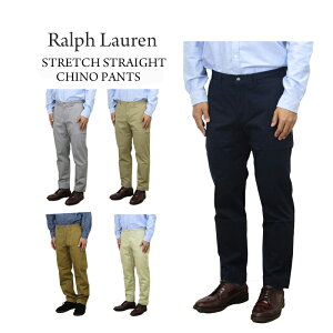 Polo by Ralph Lauren Men's STRETCH STRAIGHT FIT Plain Front Chino Pant US �|�� �����t���[���� �����Y �X�g���[�g�t�B�b�g �m�[�^�b�N �`�m�p���c �����