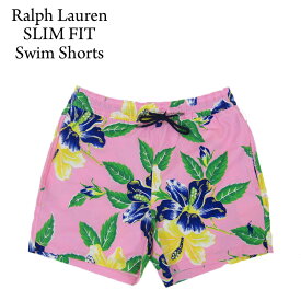 ポロ ラルフローレン ストレッチスリムフィット 花柄プリント スイムショーツ （水着）POLO Ralph Lauren Men's STRECH SLIM FIT Floral Print Swim Shorts US