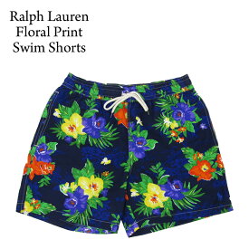 ポロ ラルフローレン メンズ 花柄プリント スイムショーツ （水着）POLO Ralph Lauren Men's Floral Print Swim Shorts US