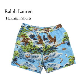 ポロ ラルフローレン 和柄プリント スイムショーツ （水着）POLO Ralph Lauren Men's Aloha Print Swim Shorts US
