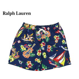 ポロ ラルフローレン メンズ ポロベアープリント スイムショーツ （水着）POLO Ralph Lauren Men's Polo Bear Print Swim Shorts US