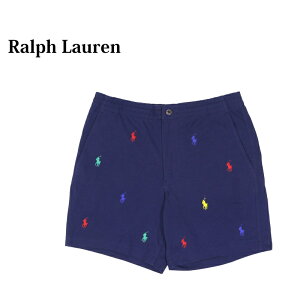�|�� �����t���[���� �����Y �}���`�|�j�[�h�J ���̎q �C�[�W�[�V���[�c POLO Ralph Lauren Men's Multi Pony Cotton Mesh Easy Shorts