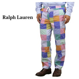 ポロ ラルフローレン メンズ リラックスドフィット シアサッカー パッチワーク イージーパンツ POLO Ralph Lauren Men's "RELAXED FIT" Seersucker Patchwork Drawstring Pant US