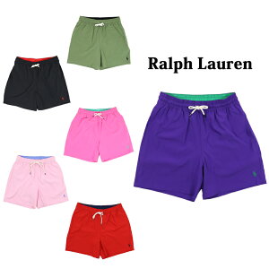�|�� �����t���[���� �����Y ���n �|�j�[�h�J �X�g���b�` �X�C���V���[�c �i�����jPOLO Ralph Lauren Men's Pony Stretch Swim Shorts US (UPS)
