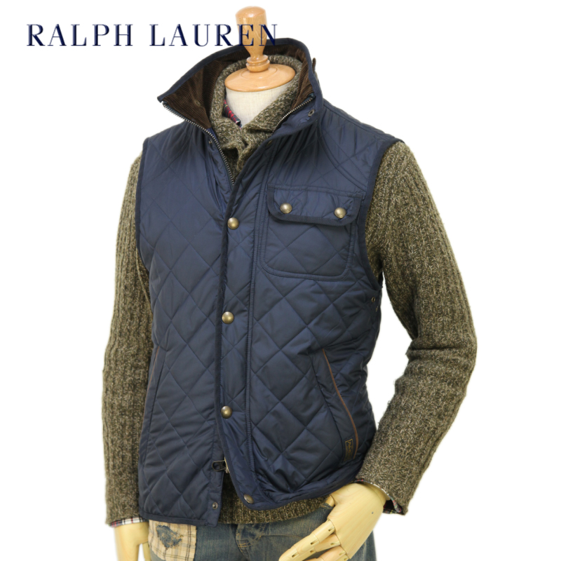 楽天市場】POLO by Ralph Lauren Men's Epson Quilted Vest US ポロ 