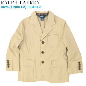 (2-7) POLO by Ralph Lauren "BOY (2-7)" Cotton Blazer USラルフローレン 子供用のテーラードジャケット