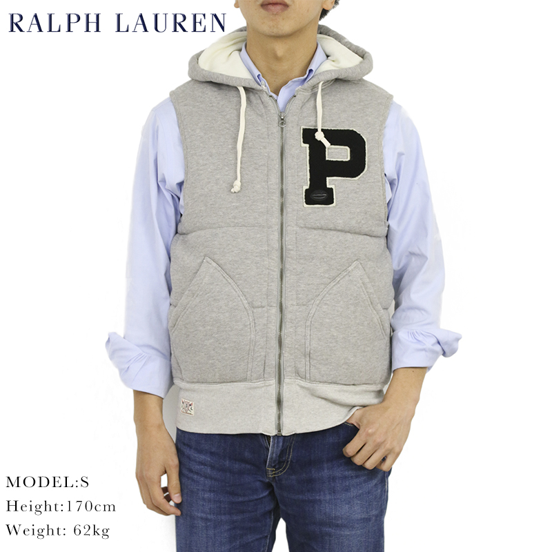 【楽天市場】POLO by Ralph Lauren Men's Fleece Vest Hoodie US