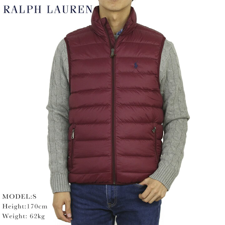 楽天市場】ポロ ラルフローレン メンズ パッカブル ダウンベスト POLO 
