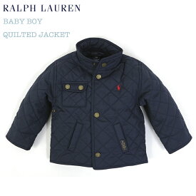 (9M-24M) POLO by Ralph Lauren "INFANT BOY" Quilted Jacket USラルフローレン (幼児)ベイビーサイズのキルティングジャケット (UPS)