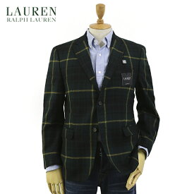LAUREN Ralph Lauren Men's Tartan Plaid Jacket USポロ ラルフローレン ウールタータン ジャケット スポーツコート