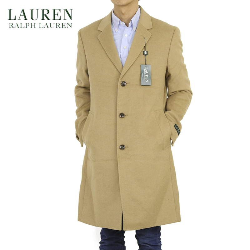 楽天市場】LAUREN Ralph Lauren Men's Camel Chester coat US ローレン