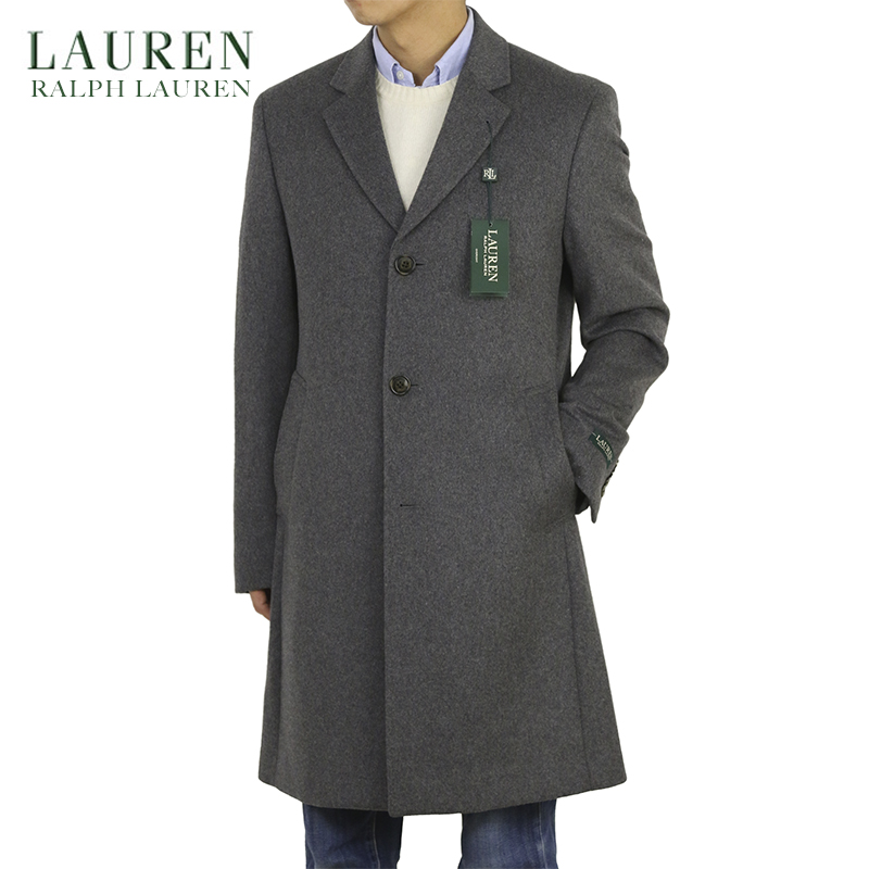 楽天市場】LAUREN Ralph Lauren Men's Melton Chester Coat US