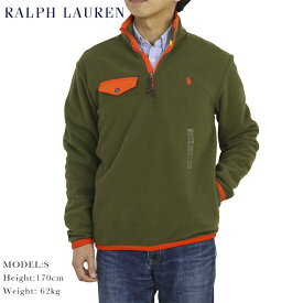 ポロ ラルフローレン フリース ハーフジップ プルオーバー ジャケット POLO Ralph Lauren Men's PO Fleece Jacket US