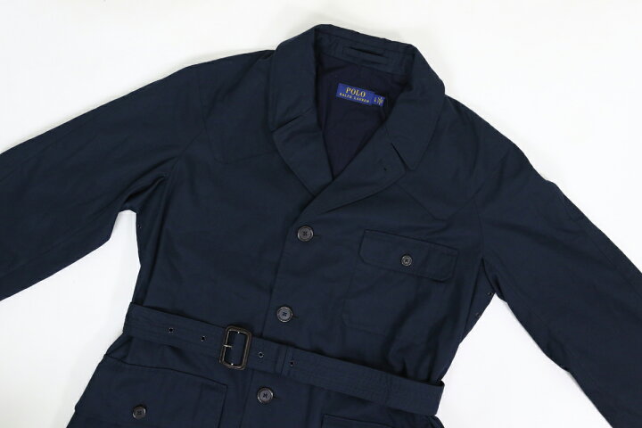 楽天市場】ポロ ラルフローレン メンズ ツイル ベルテッド コート POLO 