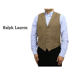 ポロ ラルフローレン メンズ ヘリンボーン ツイード ベスト ジレ Polo by Ralph Lauren Men's Herringbone Tweed Vest US