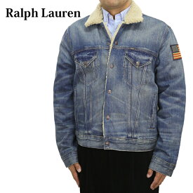 ポロ ラルフローレン メンズ ボア付 デニムジャケット POLO Ralph Lauren Men's Boa Denim Rider Jacket US