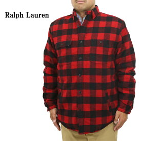 ポロ ラルフローレン メンズ ウール バッファローチェック 裏ボア シャツ ジャケット POLO Ralph Lauren Men's Wool Boa Lined Shirt Jacket US