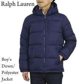 ポロ ラルフローレン ボーイズサイズの中綿ダウンジャケット ダウンパーカー POLO Ralph Lauren Boy's "PERFORMANCE" Down/Polyester Parka Jacket US