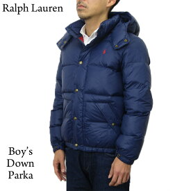 ポロ ラルフローレン ボーイズサイズのダウンジャケット パーカー POLO by Ralph Lauren Boy's Down Parka Jacket US