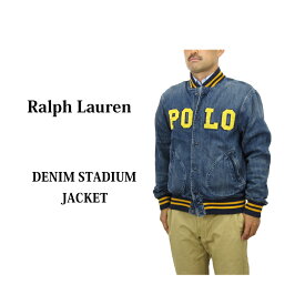 ポロ ラルフローレン メンズ デニム スタジアムジャンパー スタジャン POLO Ralph Lauren Men's Denim Varsity Jacket US