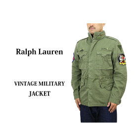 ポロ ラルフローレン メンズ ワッペン ビンテージ ミリタリージャケット POLO Ralph Lauren Men's Field Jacket US