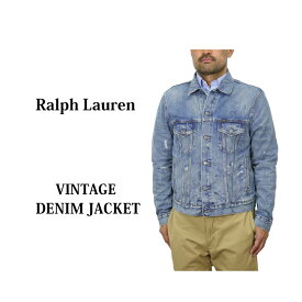 ポロ ラルフローレン メンズ ダメージ加工 デニムジャケット POLO Ralph Lauren Men's Damaged Denim Rider Jacket US