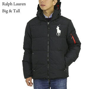 [BIG & TALL] | t[ Y rbO|j[ hJ bvXgbv _EWPbg p[J[ POLO Ralph Lauren Men's Big Pony Down Jacket US