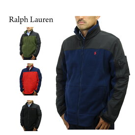 ポロ ラルフローレン メンズ フリース ジップアップ ナイロン切替 ジャケット POLO Ralph Lauren Men's Fleece Jacket US