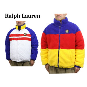 �|�� �����t���[���� �����Y �_�E��/�t���[�X ���o�[�V�u�� �W���P�b�g POLO Ralph Lauren Men's Reversible Down Freece Jacket US