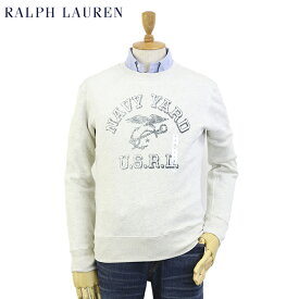 Ralph Lauren Men's Crew Neck Vintage Fleece Pullover ポロ ラルフローレン クルーネック スウェット