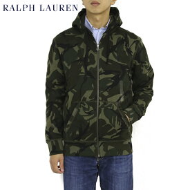ポロ ラルフローレン 迷彩柄 ジップアップスウェットパーカー ワンポイント フーディー POLO Ralph Lauren Men's Camouflage Cotton-Blend-Fleece Hoodie US