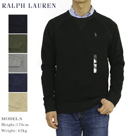 ポロ ラルフローレン コットン クルーネックセーターPOLO Ralph Lauren Men's Vintage Cotton Crew Sweater US
