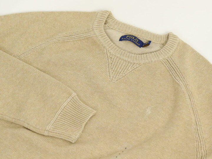 楽天市場】ポロ ラルフローレン メンズ コットン クルーネックセーター  