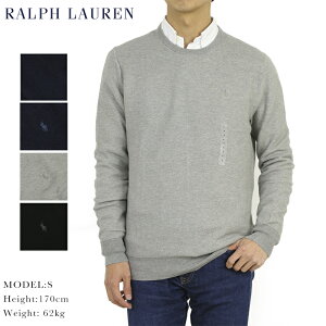 | t[ Y s[}Rbg N[lbNZ[^[ POLO Ralph Lauren Men's Pima Cotton Crew Sweater US