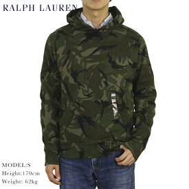 ポロ ラルフローレン メンズ 迷彩柄プリント プルオーバー スウェット パーカー ワンポイント POLO Ralph Lauren Men's Camouflage Fleece Pullover Parka US