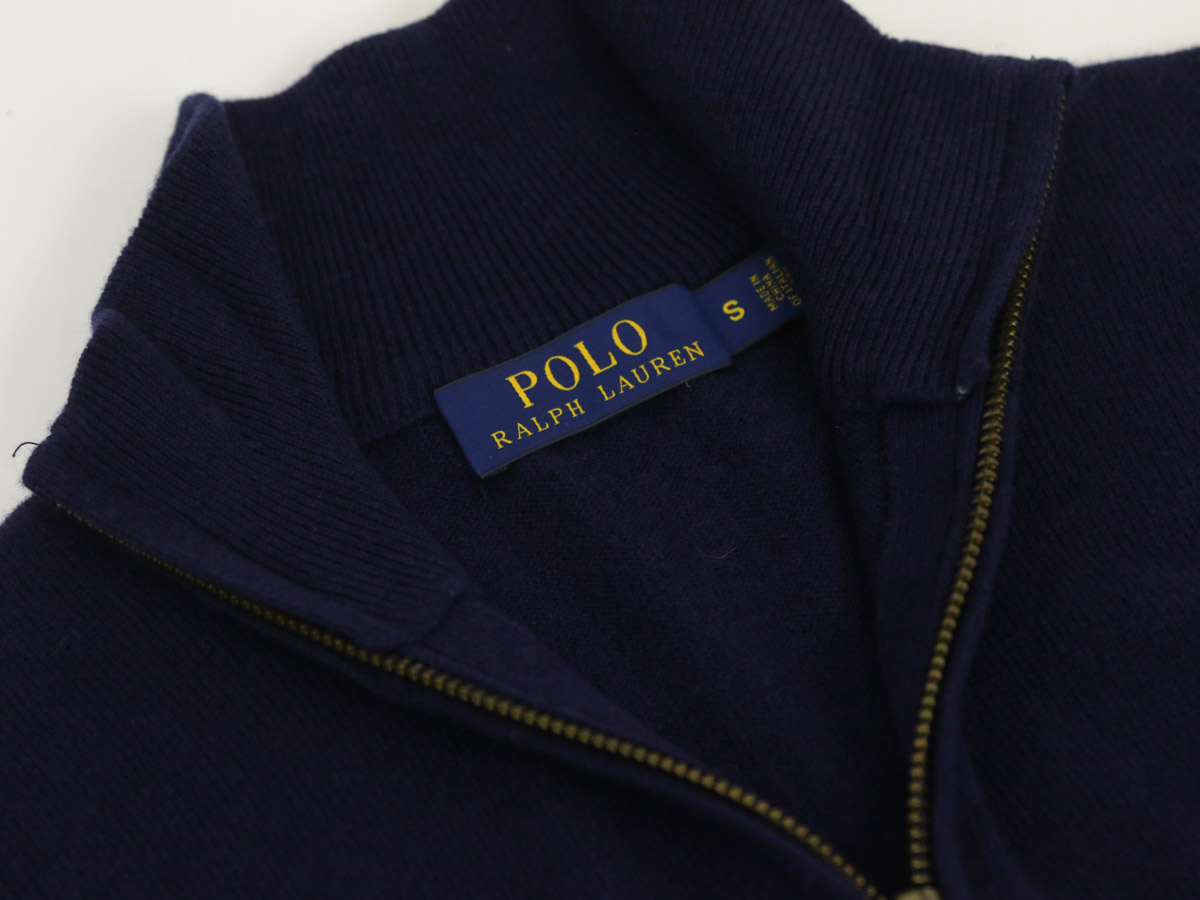 ポロ ラルフローレン メリノウールのハーフジップ セーター POLO Ralph Lauren Men's Merino Wool Half-Zip  Sweater 売れ筋 | donuts （ドーナッツ）