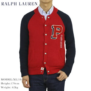 | t[ {[CY Rbgjbg X^WAWPbg Z[^[ POLO Ralph Lauren Boy's Cotton Knit Award Jacket