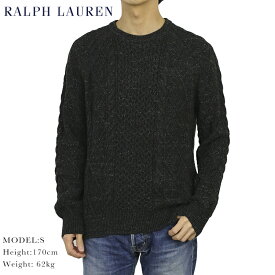 ポロ ラルフローレン コットン ケーブルニット フィッシャーマンセーターPOLO Ralph Lauren Men's Vintage Cotton Fisherman Sweater US