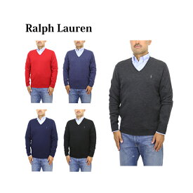 ポロ ラルフローレン メンズ ウォッシャブル メリノウール Vネック セーター テープ Polo Ralph Lauren Men's "WASHABLE MERINO WOOL" V-neck Sweater US (UPS)