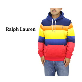 ポロ ラルフローレン メンズ マルチボーダー プルオーバー スウェット パーカー POLO Ralph Lauren Men's POLO Pullover Parka US